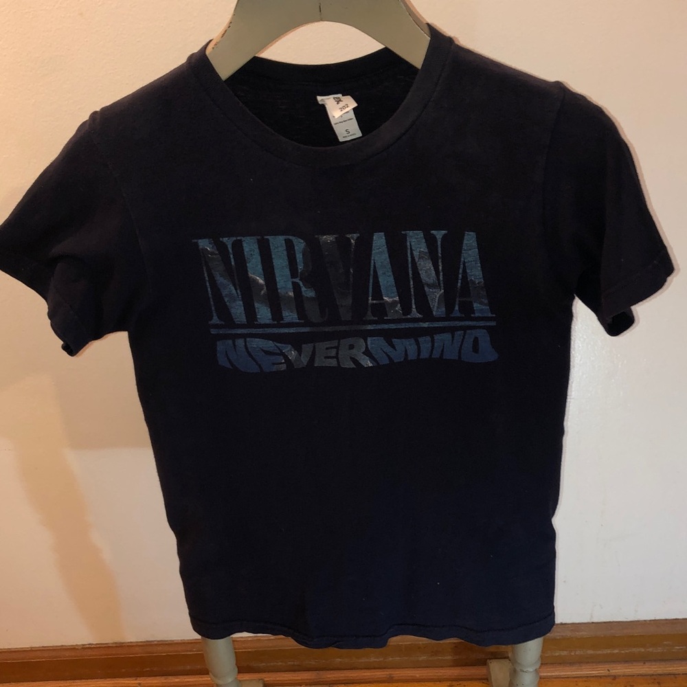 Nirvana 'Nevermind' Black Graphic Tee